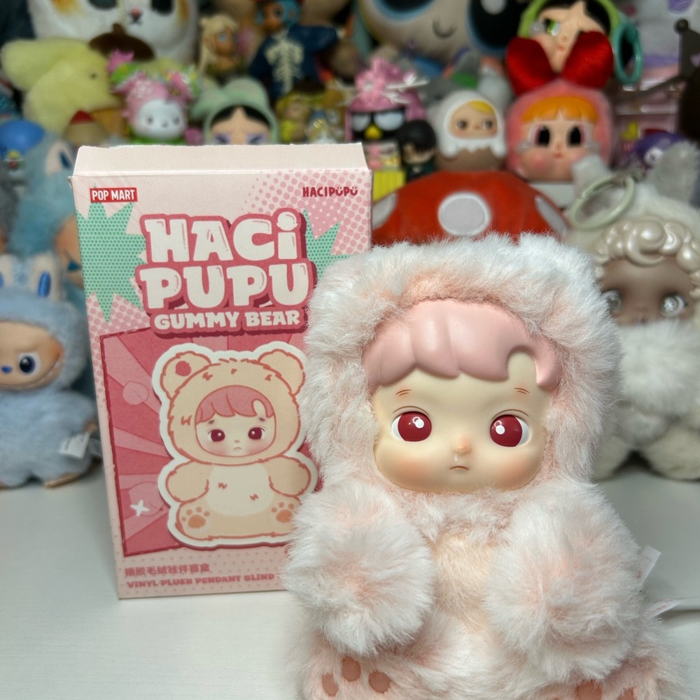 Hacipupu Gummy Bear Plush Pendant